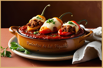 pimientos-del-piquillo-con-carne-y-queso-en-salsa-espanola