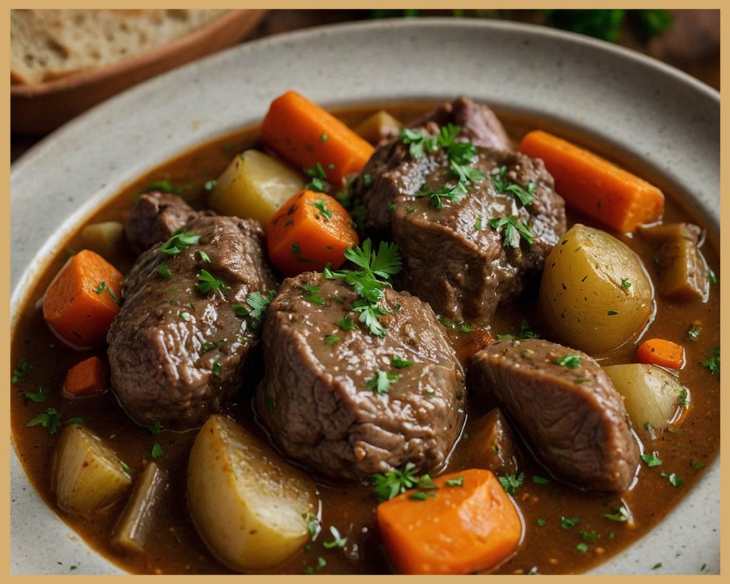 estofado de cordero casero